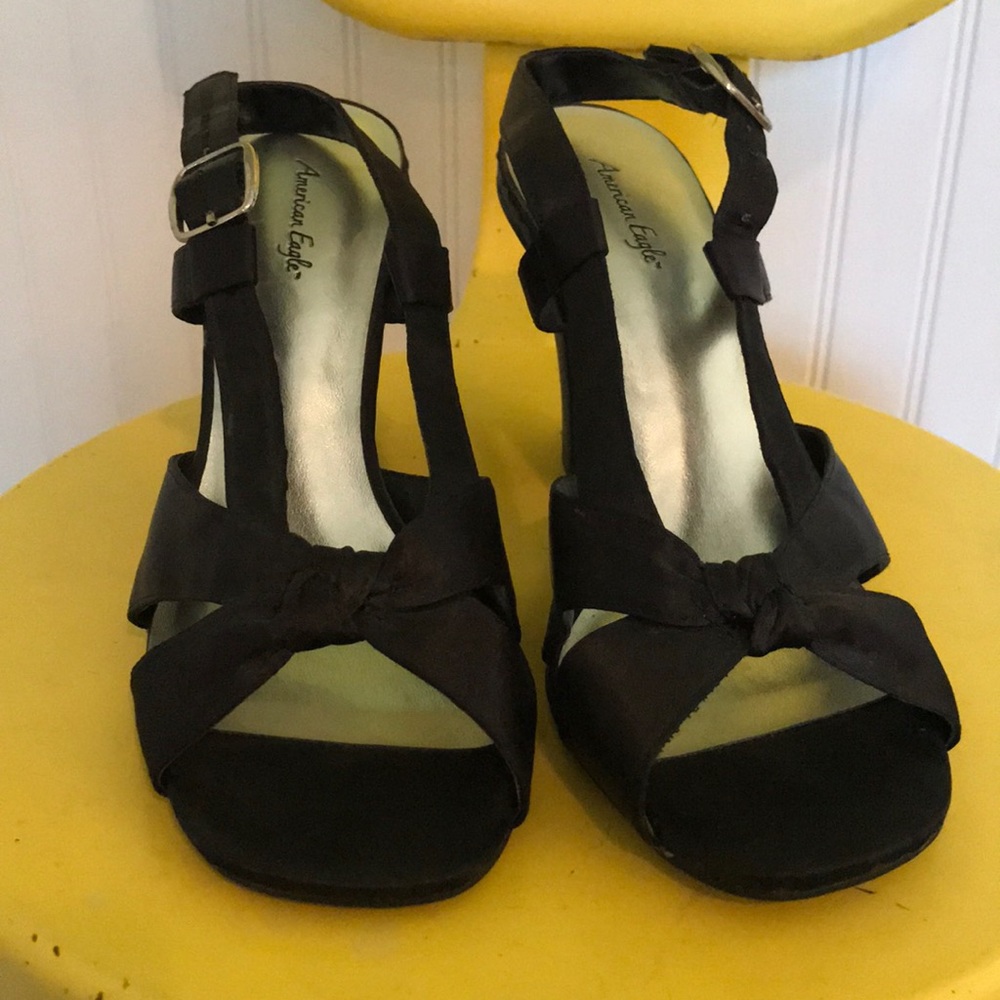 Satin Dress Heels Size 7.5